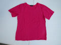 Damen T-Shirt Gr. 46/48 XL rosa pink uni