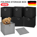 AUFBEWAHRUNGSBOX AUFBEWAHRUNGS REGAL EINSCHUB KORB BOX STOFF FALTBOX EINTEILER