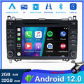 Android 12 Für Mercedes Benz W447 W639 W169 W245 Car Play Autoradio WIFI DAB+AM 