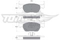 TOMEX Brakes Bremsbeläge Bremsbelagsatz Bremsklötze Vorne TX17-86