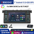 DAB+ Für BMW E46 3er 318 320 325 M3 MGZT Carplay Android 14 Autoradio 2+32G Navi