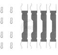 A.B.S. Zubehörsatz, Scheibenbremsbelag 0909Q für FIAT LANCIA SEAT ZASTAVA