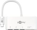 USB-C™ Multiport Adapter; USB-C™ Multiport Adapter, Weiß, 150 m - erweitert ein 