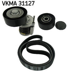 VKMA 31127 SKF Keilrippenriemensatz für AUDI,SEAT