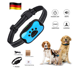 Anti Bell Halsband Hunde Erziehungshalsband Ton Vibration,Für Hunde Haustier DE