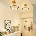 LED Ring Pendelleuchte Dimmbar Moderne Kronleuchter Deckenlampe Hängeleuchte