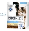 (€ 6,33 /kg) Perfect Fit Junior &lt;1 mit Huhn Kätzchenfutter: 12 x 750 g = 9 kg