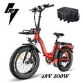 Fafrees F20 MAX 20 Zoll Faltbares Elektrofahrrad eBike 48V 500W E Mountainbike