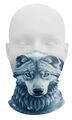 Multifunktionstuch Schlauchschal Halstuch Bandana - Grauwolf Timberwolf 02