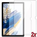 2x 9H Panzerfolie Glas für Samsung Galaxy Tab A8 10.5 (X200/X205) Full-Cover