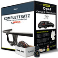 Für OPEL Corsa D Fliessheck Typ S07 Anhängerkupplung starr +eSatz 7pol uni 06-14