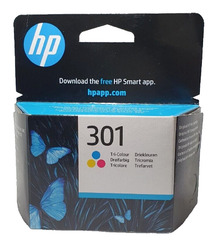 Original HP 301 Color Ink Cartridge Druckerpatrone Farbe (CH562EE UUS) NEU