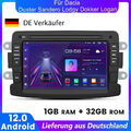 Für Dacia Duster Sandero Lodgy Dokker Logan Renault Captur Autoradio GPS DAB+ 7"