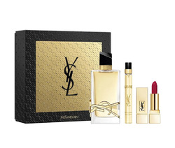 Yves Saint Laurent Libre Eau de Parfum Spray Set ღ 90 ml + 10 ml + Lippenstift ღ