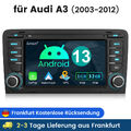 64G Carplay Android 13 Autoradio GPS BT SWC Navi BT USB für Audi A3 S3 RS3 8P 8V