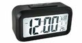 Uhr Wecker Tischuhr Thermometer Alarm Clock Uhr Datum leuchtet Licht Snooze Time