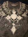 AFFLICTION, SIGNATURE SERIES, 2XL, FEDOR EMELIANENKO, LAST EMPEROR *DISTRESSED*