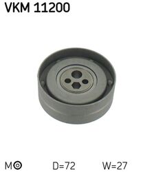 SKF Spannrolle Zahnriemen VKM 11200 für AUDI 72mm 80 B4 8C2 A8 D2 4D2 4D8 Avant