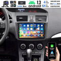 9" DAB+ 4+64G Android 13 Carplay Für Mazda 3 2010-13 Autoradio GPS Navi WIFI RDS