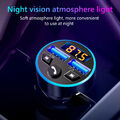 Bluetooth FM Transmitter KFZ Auto Radio MP3 Player Dual USB Ladegerät Adapter