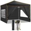 Faltpavillon Pavillon 3x3m-3x6m Gartenzelt Wasserdicht UV mit 4/6 Seitenteilen