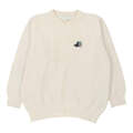 Iceberg Jc De Castelbajac bestickter Pullover - Large creme Wolle