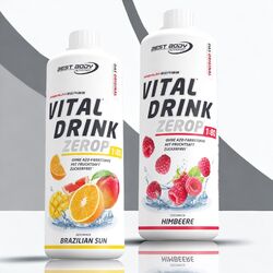 Best Body Low Carb Vital Drink 2 x 1 Liter Getränkesirup Konzentrat 12,00€/Ltr.