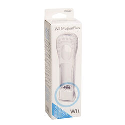 Motion Plus Adapter (schwarz / weiß) ORIGINAL Nintendo Wii Sensor +- Hülle 