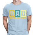 T-Shirts Dad Like Mom Only Funner Vatertag Geschenk für Papa Herren Geburtstag