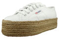 Superga Damen Low Sneaker COTROPEW Low Top S51186W-2790 Weiß Gr. 40