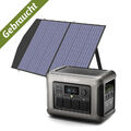 ALLPOWERS 1800W Tragbare Powerstation mit 100W Solarpanel Solargenerator