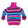 Topolino Strickpullover Feinstrick Rollkragen Gr. 98 gestreift Mädchen