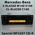 Original Mercedes Special MF2297 CD-R W140 Radio S- CL- Klasse C140 Autoradio