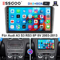 Für Audi A3 S3 RS3 8P 8V 9" Apple Carplay Autoradio Android 13 GPS RDS Navi DAB+