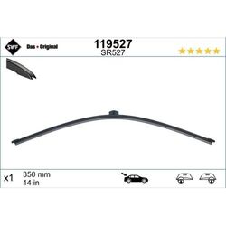 Wischblatt SWF 119527 ORIGINAL VISIOFLEX REAR für AUDI BMW MERCEDES-BENZ PORSCHE