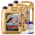 3x 5 L = 15 LITER LIQUI MOLY LEICHTLAUF 10W-40 MOTOR-ÖL MOTOREN-ÖL 32075041