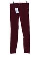 ZARA Skinny Jeans Damen Gr. DE 34 rot Casual-Look