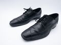 Bugatti Herren Businessschuh Halbschuh Schnürschuh schwarz Gr. 43 EU Art.5411-98