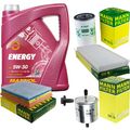 MANN Inspektionspaket 5 L MANNOL Energy 5W-30 für Ford Street KA 1.6 1.6i