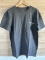 T-Shirt von Quiksilver Gr. L Dunkelgrau meliert