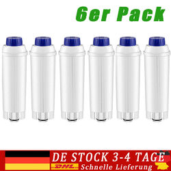 6 x für DELONGHI Wasserfilter DLS C002 Kaffeevollautomaten