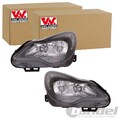 2x VAN WEZEL H7/H1 SCHEINWERFER SET LINKS+RECHTS passend für OPEL CORSA