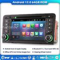 8-Kern Android 12 Autoradio GPS DAB+CarPlay Navi Für AUDI A3 S3 RS3 RNSE-PU 64GB