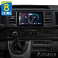 8-Kern 4+64G Android13 Autoradio GPS Navi Für VW T6 Transporter Multivan 2016-21