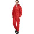 Overall Maleranzug Einweganzug Schutzbekleidung Schutzanzug Rot Gr. M - XXXL