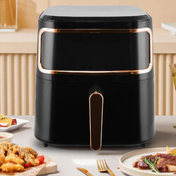 9L XXL Heißluftfritteuse Fritteuse Fritteusen Heißluft Ofen Friteuse Digitale DE