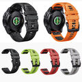 Quick Fit Silikon Armband für Garmin Fenix 7/7Pro/7X Pro Uhrenarmband Ersatzband