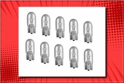 10x W5W 5W 12V T10 W2.1x9,5d Glüh Lampe Birne Glassockel Standlicht Peugeot