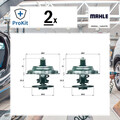 2x ORIGINAL® Mahle TX 23 71D Thermostat, Kühlmittel für Nissan Micra IV