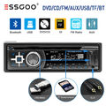 Autoradio 1DIN mit DVD CD-Player Bluetooth Freisprech-Einrichtung USB EQ MP3 Aux